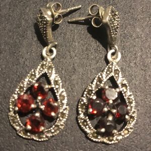 Vintage Silver Earring 925